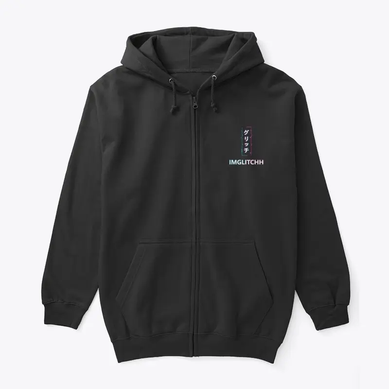 Glitch Signature Design - Zip up Jacket